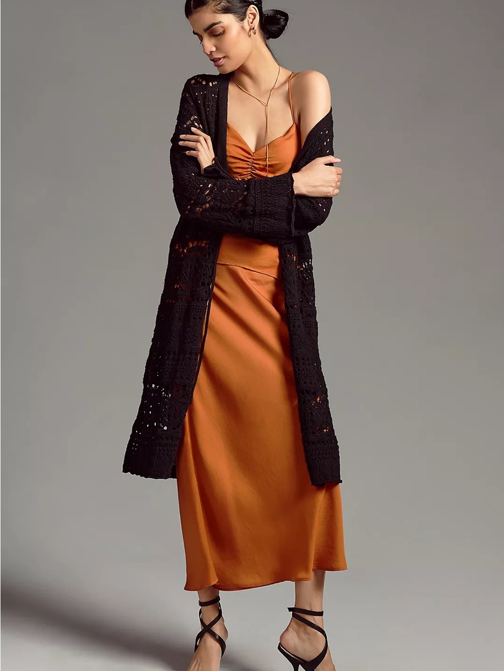 By Anthropologie Pointelle Duster Cardigan